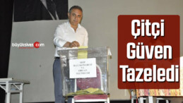 Çitçi güven tazeledi