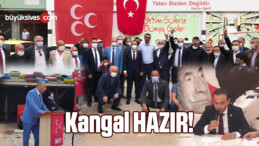 Milliyetçi Hareket Partisi (MHP) Kangal İlçe kongresi yapıldı