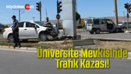 Sivas’ta trafik kazası: 4 yaralı