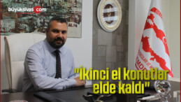 “İkinci el konutlar elde kaldı”