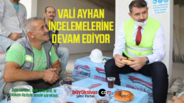 Vali Salih Ayhan’ı Sivas’ta her yerde Görebilirsiniz