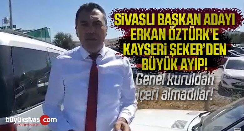 Sivaslı çiftçiye Kayseri Şeker’den büyük ayıp! İçeriye almadılar!