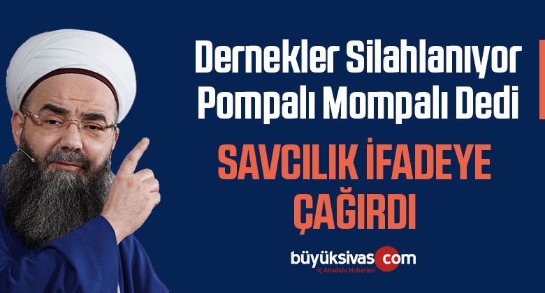 ‘Dernekler Silahlanıyor’ Dedi Savcılık İfadeye Çağırdı