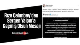 Rıza Çalımbay’dan Sergen Yalçın’a geçmiş olsun mesajı