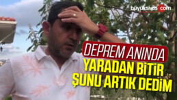 Fatih Portakal İzmir’deki Deprem Anını Anlattı