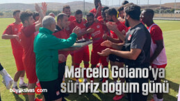 Marcelo Goiano’ya sürpriz doğum günü