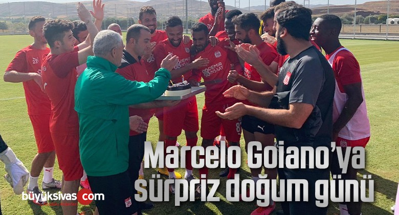 Marcelo Goiano’ya sürpriz doğum günü