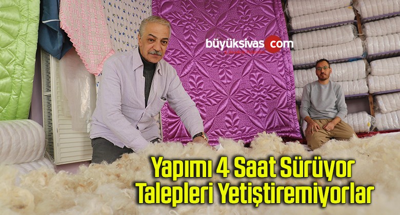 Yapımı 4 saat sürüyor, talepleri yetiştiremiyorlar