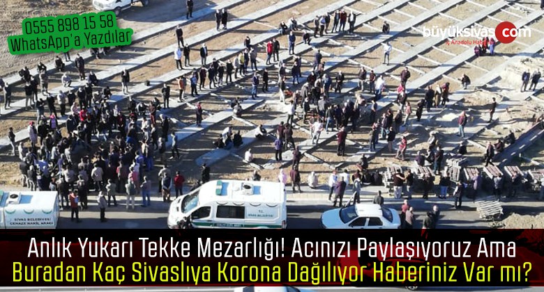 Sivas’ta Cenaze ve Taziye Korona Önlemleri Kapsamında Kontrol Edilmeli