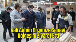 Vali Ayhan Organize Sanayi Bölgesini Ziyaret Etti