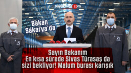 Bakan Karaismailoğlu, TÜRASAŞ Sakarya Bölge Müdürlüğü ziyaret etti