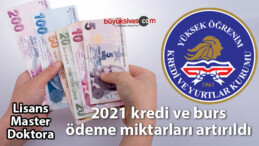 Erdoğan 2021 kredi ve burs ödeme miktarlarını açıkladı! Müjde gençler