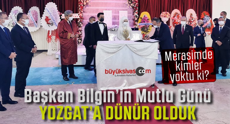 Sivas Belediye Başkanı Hilmi Bilgin ile Yozgat Milletvekili Yusuf Başer Dünür oldu