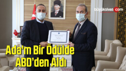 Ada’m bir ödülde ABD’den aldı