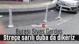 Sivas’ta esnaf kafasına göre streçe sarılı dubaları yola çaktı