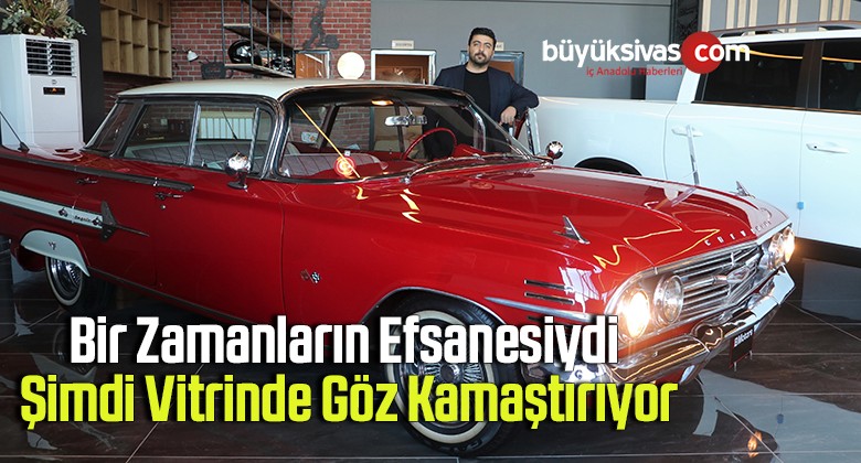 Bir zamanların efsanesiydi, şimdi vitrinde göz kamaştırıyor