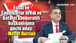 Mesut Dursun Başkan Adaylığını Duyurdu