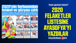 Sözcü gazetesi Ayasofya’nın ibadete açılmasını felaket olarak gördü