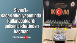 Kaçak alkol yapımında kullanacaklardı, polisin dikkatinden kaçmadı