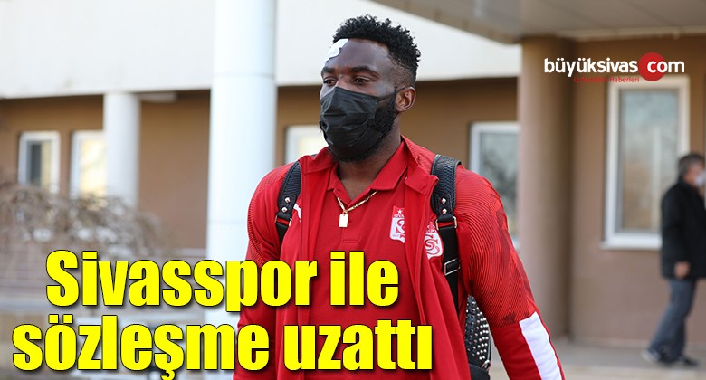 Aaron Appindangoye Sivasspor ile sözleşme uzattı