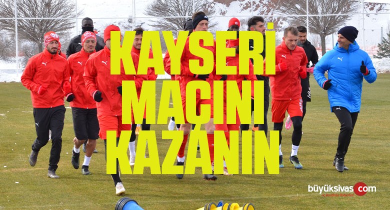 Sivasspor Eksi 7 Derecede İdman Yaptı