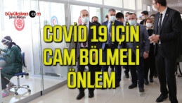 Covid-19’a Karşı Cam Bölmeli Çözüm