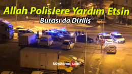 Diriliş Mahallesi Salı Pazarı mevkiinde olay var! Polis ekipleri iş başında