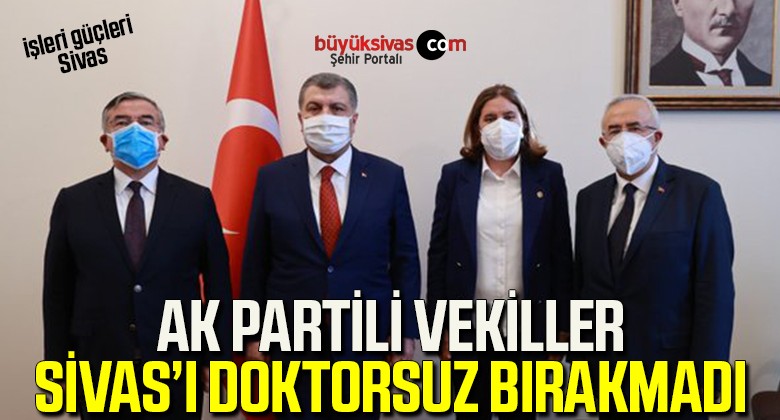 Sivaslı Vekillerden Sağlık Bakanı Fahrettin Koca’ya Ziyaret