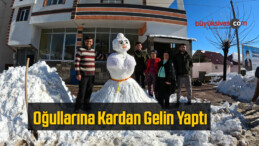 Kardan Gelin Olur Mu Demeyin Kardan Adam Oluyor