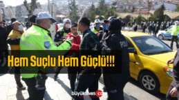 Korsan Taşımacı İşlem Yapılınca Polislere Tepki Gösterdi