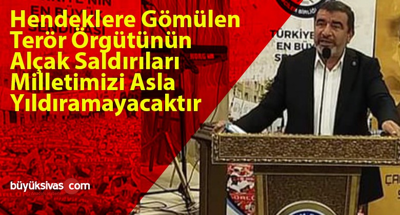 Memur-Sen Sivas İl Temsilciliği şehitler için açıklamada bulundu