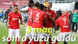 Sivasspor’un 5 maç sonra yüzü güldü! Aynen böyle devam Yiğido