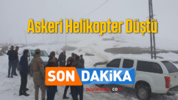 Askeri Helikopter Düştü