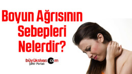 Boyun Ağrısının Sebepleri Nelerdir? 