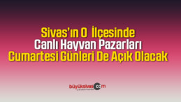 Canlı Hayvan Pazarı Cumartesi Günleri De Hizmet Verecek