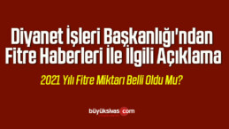 Diyanet İşleri Başkanlığı’ndan Fitre Miktarı İle İlgili Açıklama