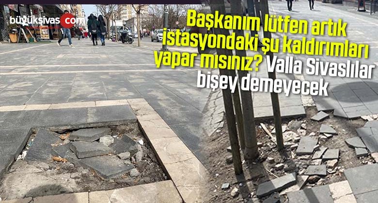 Başkan Sami Aydın’ın sık sık yenilediği kaldırımlar Aydın’ı özledi