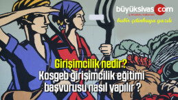 Girişimcilik nedir? Kosgeb girişimcilik eğitimi başvurusu nasıl yapılır ?