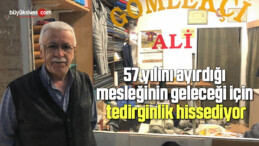 57 yılını ayırdığı mesleğinin geleceği için tedirginlik hissediyor