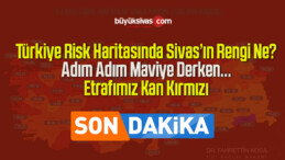 Türkiye Risk Haritasında Sivas’ın Rengi Ne?
