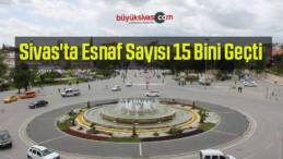 Sivas’ta Esnaf Sayısı 15 Bini Geçti