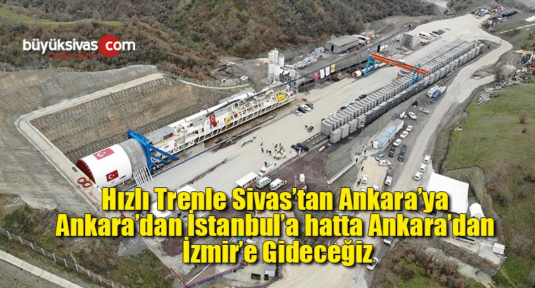 Türkiye’nin en büyük TBM makinesi YHT tünelini açılıyor