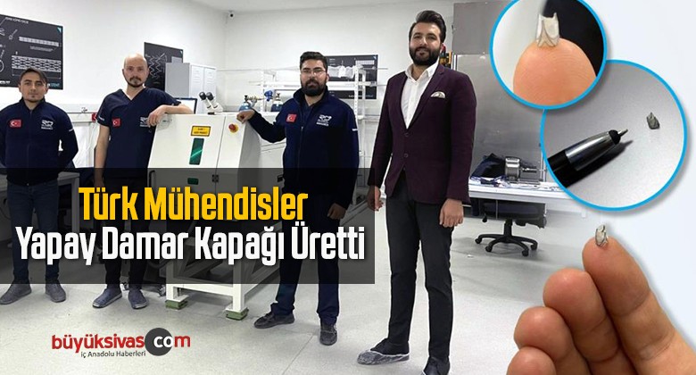 Türk Mühendisler Hafızalı Yapay Damar Kapağı Üretti