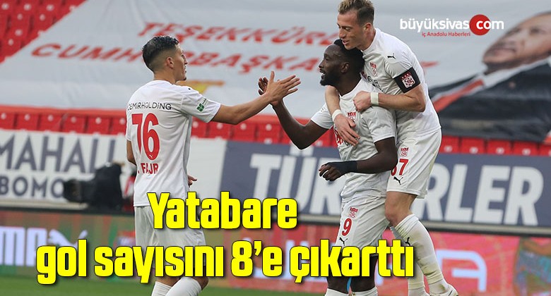 Yatabare gol sayısını 8’e çıkarttı