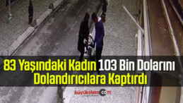 83 Yaşındaki Kadın 103 Bin Dolarını Dolandırıcılara Kaptırdı