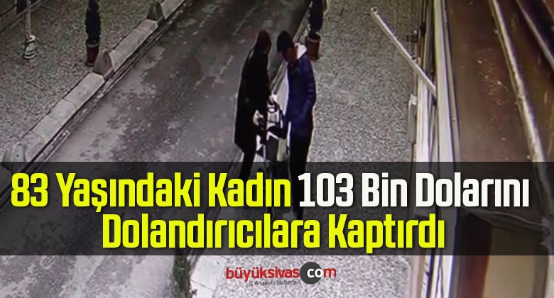 83 Yaşındaki Kadın 103 Bin Dolarını Dolandırıcılara Kaptırdı