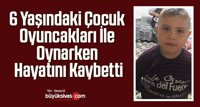 6 Yaşındaki Çocuk Oyuncakları İle Oynarken Hayatını Kaybetti