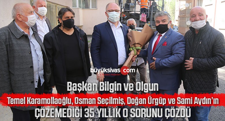 35 yıllık alt yapı sorunu çözüme kavuşturuldu! Bravo Başkan