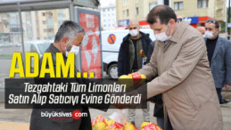 Vali Ayhan Tezgahtaki Tüm Limonları Satın Alıp Satıcıyı Evine Gönderdi