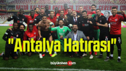 Sivasspor’dan “Antalya Hatırası”